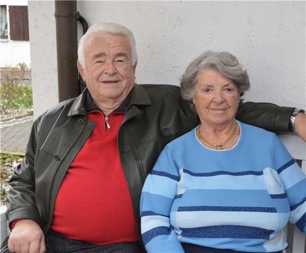 Oswald und Cilly Risch feiern Diamantene Hochzeit. Foto: AB