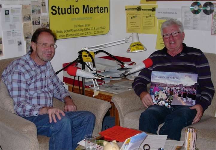 Otto Ganser (l. ) und Hans Grugel.  privat