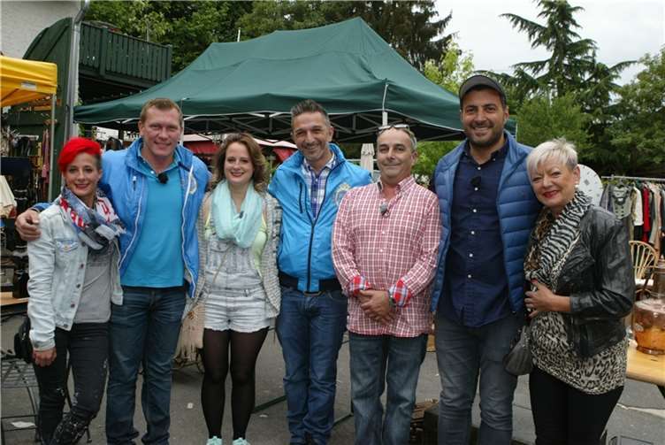 Otto, Mauro und Sükrü mit Frank Ewerhardy und seiner Familie. Fotos: Wamfo.de