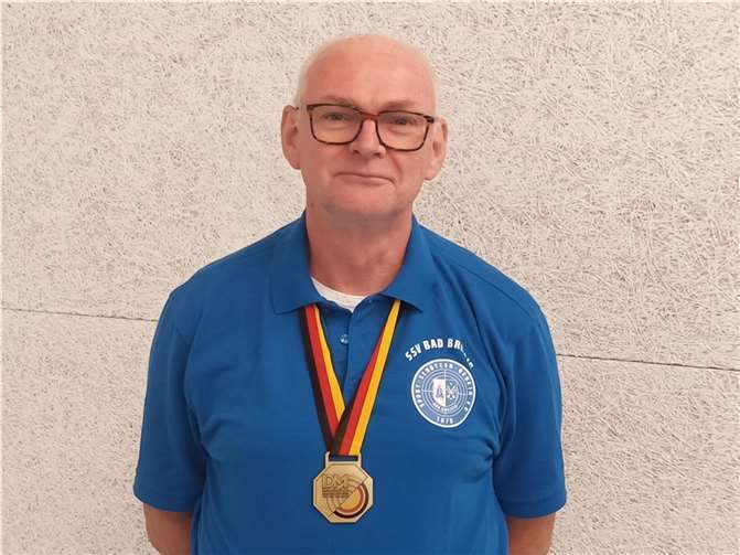 Otto Sonnenberg wurde Dritter.  Foto: SSV/Pieper