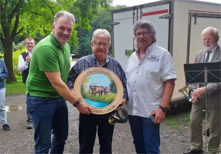 Otto Stümper ist der Gewinner der Ehrenscheibe. Fotos: privat