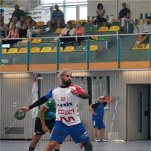 Oussama Lajnef verläßt den HBMU aus beruflichen Gründen. Foto: Bernd Hunder