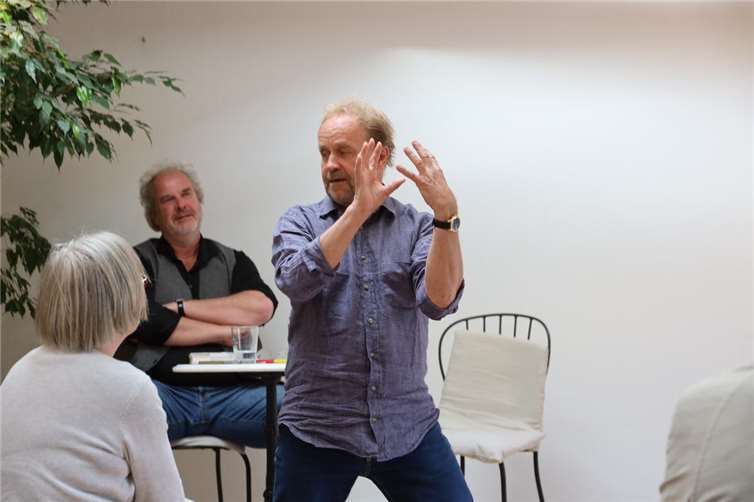 Oystein Wiik im Vortrag.