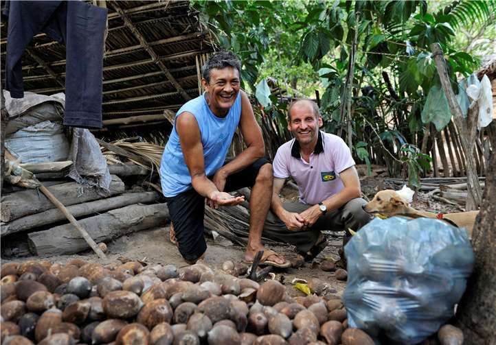 P. Spiegel vor Ort in Brasilien. Foto: © Kopp MISEREOR)