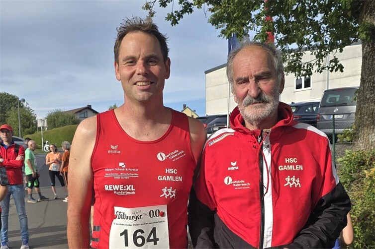 PRONSFELD - über 10.000 m und 5.000 m dabei -  Dietmar Krämer und Rainer Hohl