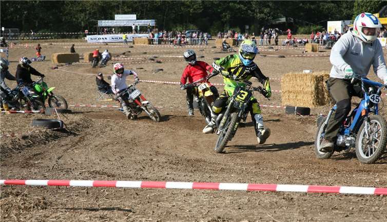 Packende und interessante Duelle werden beim „Mofatriathlon“ in Kell zu sehen sein. privat