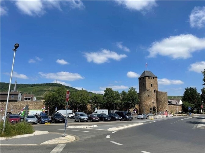 Parkplatz am Ahrtor.  Foto: ROB