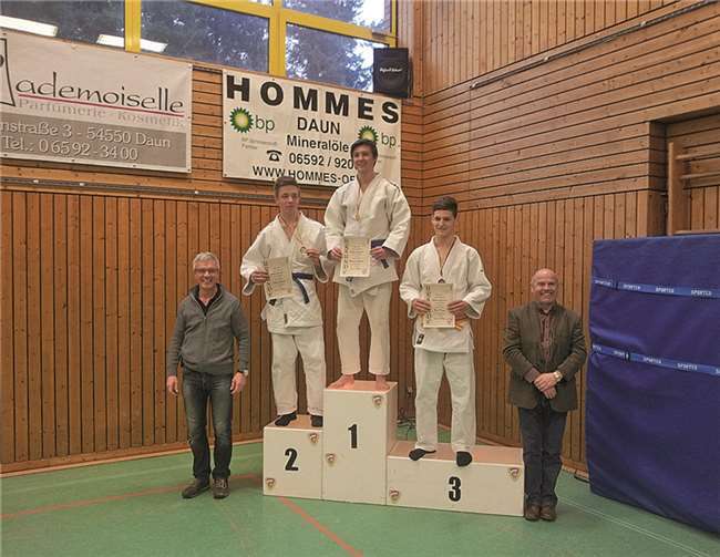 Partick Schmidt freute sich über seinen klaren Sieg. privat