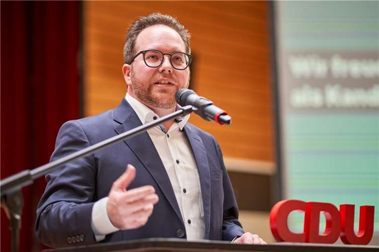 Landratswahl im Kreis MYK: Pascal Badziong als CDU-Kandidat gewählt Pascal Badziong. Foto: Sascha Ditscher