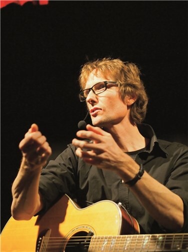Pascal Gentner begeisterte sein Publikum.  privat