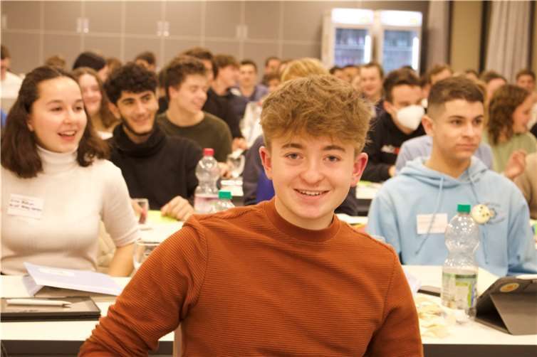 Pascal Groothuis wurde von den Delegierten als LandesschülerInnenvertreter wiedergewählt.  Foto: Colin Haubrich