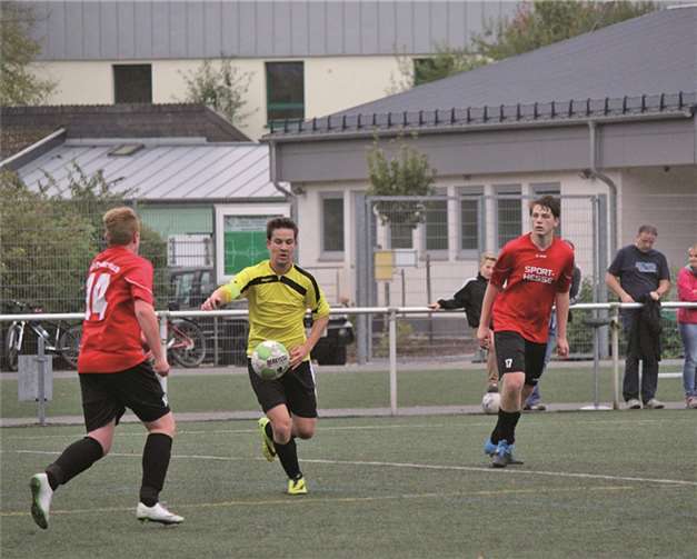 Pascal Hartstang machte in der Innenverteidigung eine hervorragende. privat