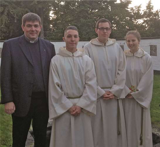 Pascal Horey wird die Messdienerarbeit mit den 50 Messdienerinnen und Messdiener von Sinzig unterstützen.Privat