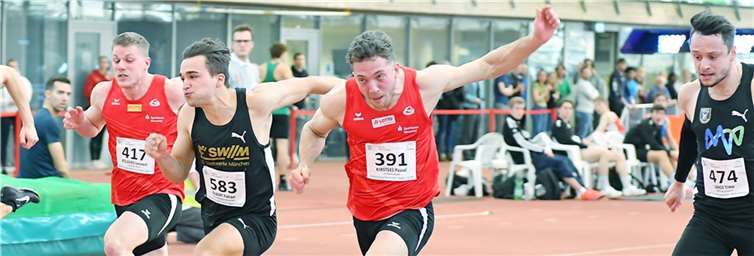 Pascal Kirstges gewann Gold über 60 Meter.  Foto: