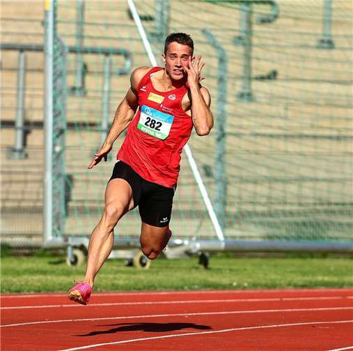 Pascal Kirstges hat die 60-Meter-A-Norm für die Hallen-DM geknackt.  Foto: LG Rhein-Wied