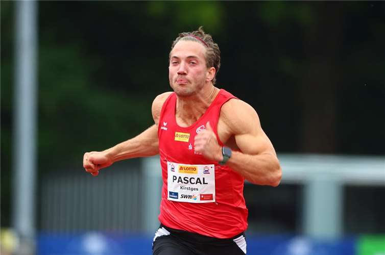 Pascal Kirstges hat sich in diesem Jahr über 100 und 200 Meter noch einmal gesteigert.Foto: René Weiss