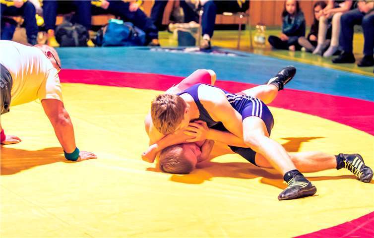 Pascal Martini (im roten Trikot) hatte in seinem Kampf das nachsehen. Markus Hartenfels