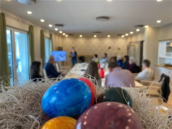 Passend zum Frühlingsbeginn hatte das ISA Rheinquartier Lahnstein Wohnungsinteressierte zum Osterbrunch eingeladen. Quelle: ISA Rheinquartier Betriebsgesellschaft mbH