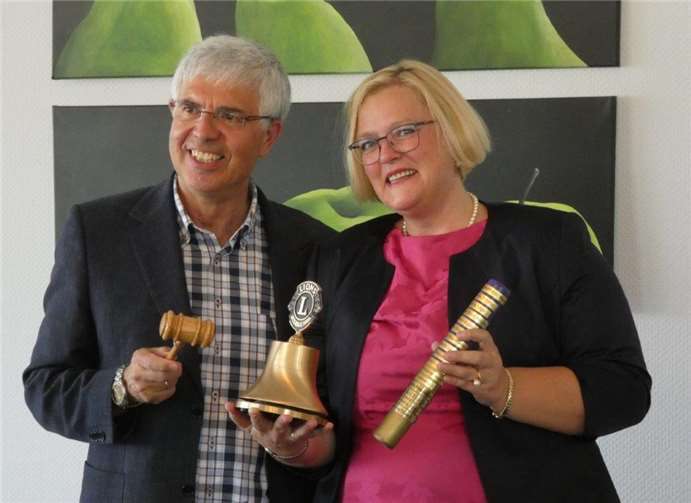 Past-Präsident Karlheinz Stöhr und Präsidentin Rula Constanze Strehl