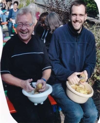 Pastor Ralf Birkenheier (li.) und Kaplan Dominic Lück. Foto: privat