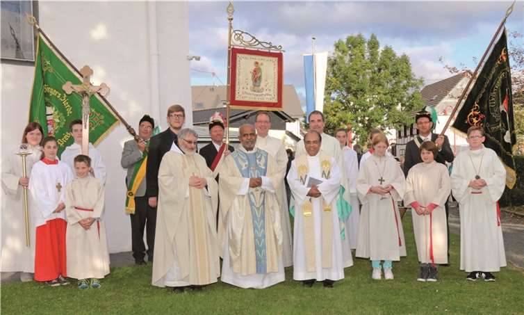 Pater Mathew Kureekattil wird als Kooperator in der Pfarreiengemeinschaft vorgestellt. SES