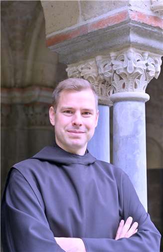 Pater Philipp, Jugendseelsorger in Maria Laach.