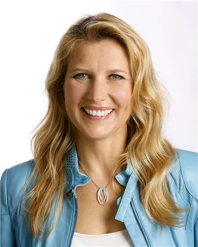 Patricia Küll liest aus ihrem neuen Buch. privat