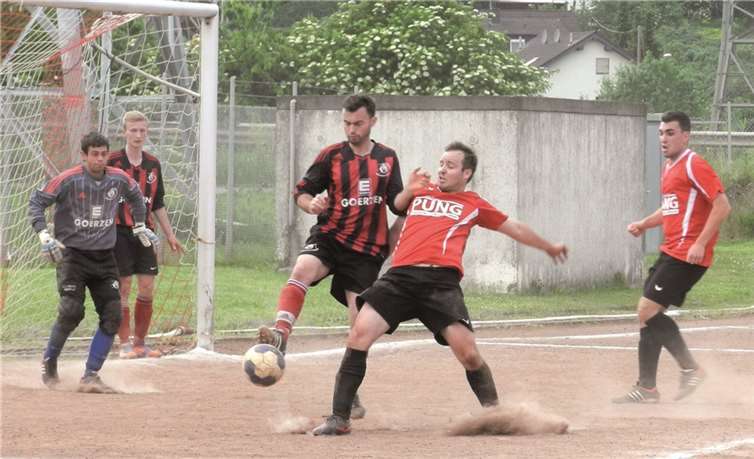 Patrick Bauer verpasst eine Chance.  privat