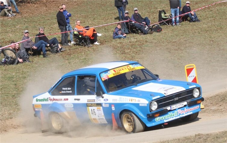 Patrick Buhr aus Volkesfeld nutzt den Heimvorteil und hat bisher kaum eine Rallye in Kempenich verpasst.