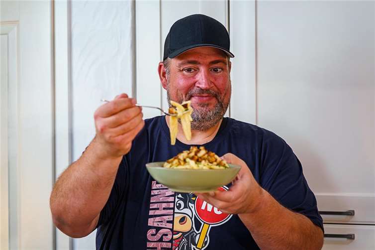 Patrick Unger liebt leckeres Essen - und lässt die Zuschauer daran teilhaben.  Foto: privat