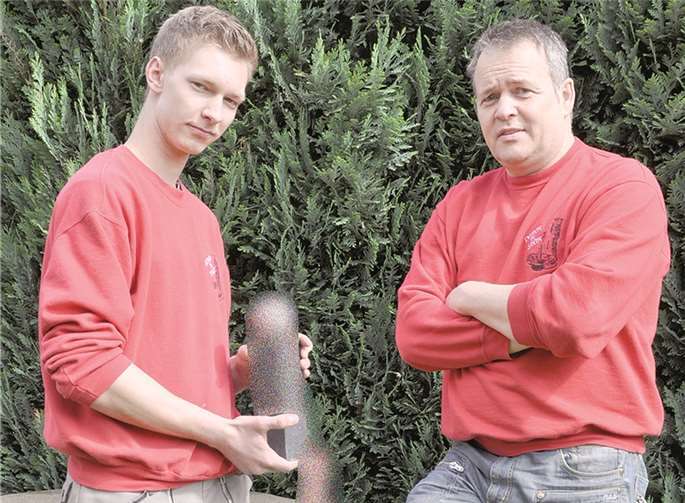 Patrik Schartel hatte sich der Herausforderung gestellt. Privat
