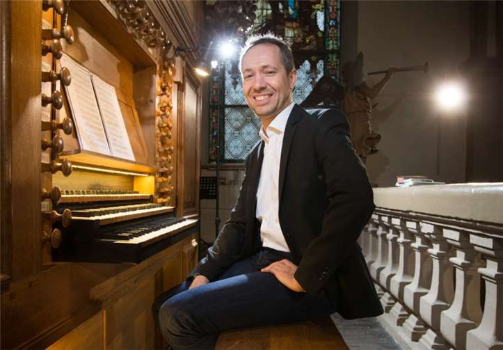 Paul Breisch, Domorganist. Guy Wolff