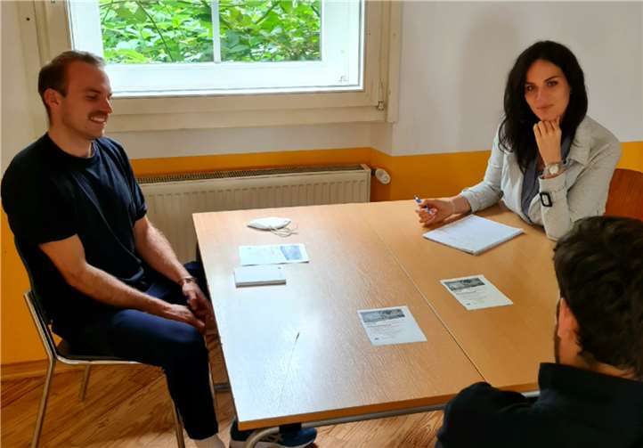 Paul Foehl und Jasmin Kriechel führen die Beratungs- und Coachingsangebote durch. Foto: privat