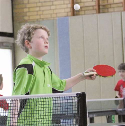 Paul Laars gewann die Mini-Kreismeisterschaften. privat