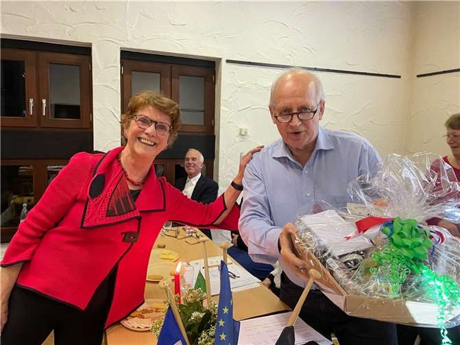 Paul Lägel und Bernadette Conraths.