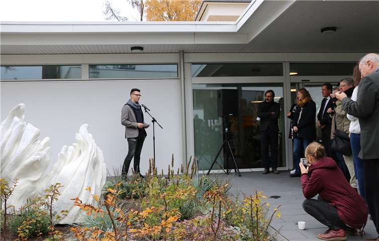 Paul Simon Heyduck schuf eine neue Skulptur. privat