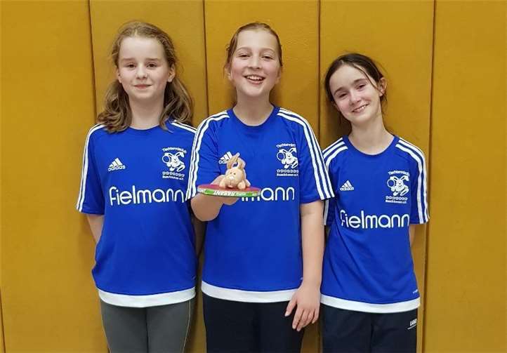 Paula Herzmann, Larissa Leone und Lara Melsbach.