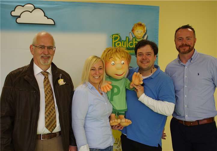 Paulchen war bei den Goetheknirpsen der Star. privat