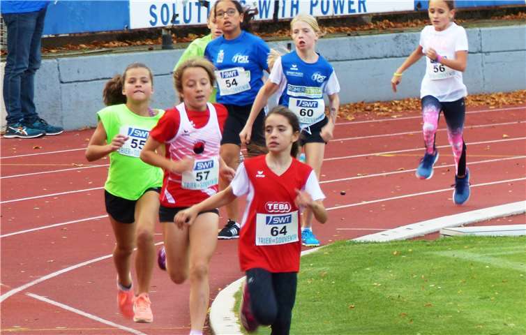 Pauline Fett bei Ihrem Debütanenlauf.  Privat