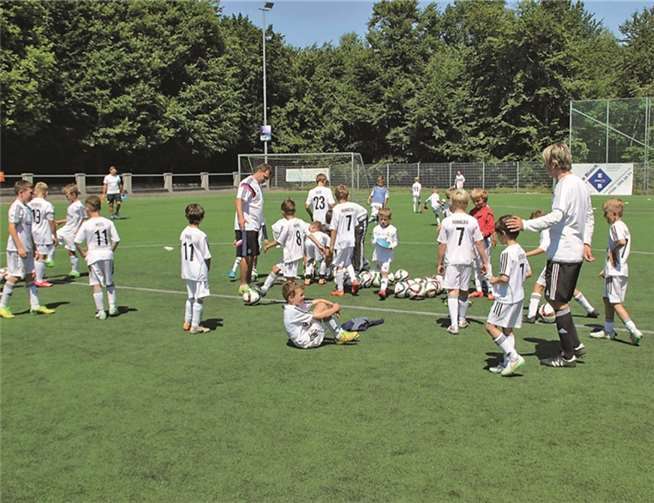 Pausen waren bei diesen hochsommerlichen Temperaturen wichtig.