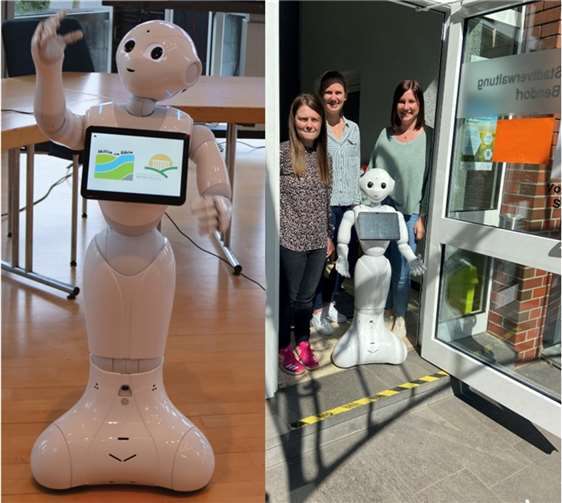 Pepper ist in Bendorf angekommen. Foto: Collage VG Weißenthurm