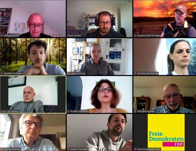 Per Video-, Telefonkonferenz, oder Umlaufverfahren sollen die Kommunen ihre Arbeit weiter machen können. Foto: FDP AW