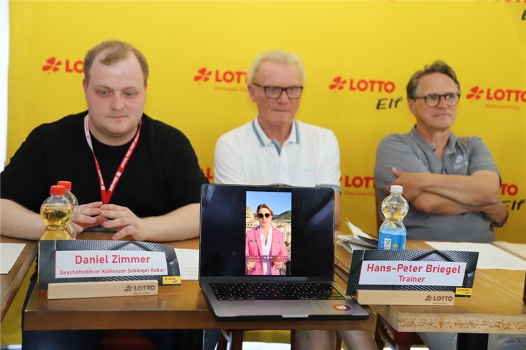 Per Video wurde Vincent Gross beigeschaltet.
