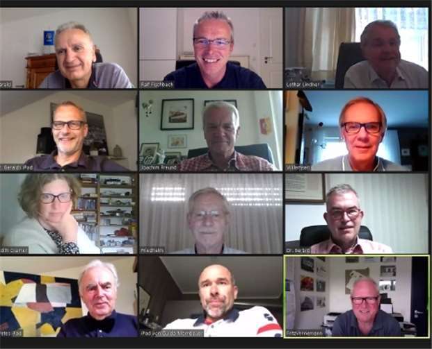 Per Videokonferenz werden nunmehr - insbesondere Vorstandssitzungen - abgehalten.Foto: privat