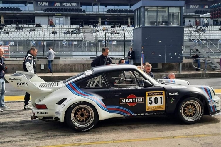 Perfekter Pitstop für den Martini-Porsche mit Kunkel, Hummel und Dannesberger.