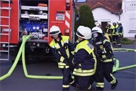 Gemeinschaftsübung zur Menschenrettung im Pflegeheim der VG Vordereifel