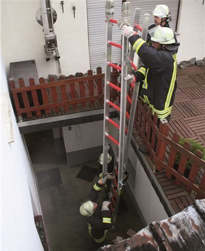 Personenrettung unter erschwerten Bedingungen. privat