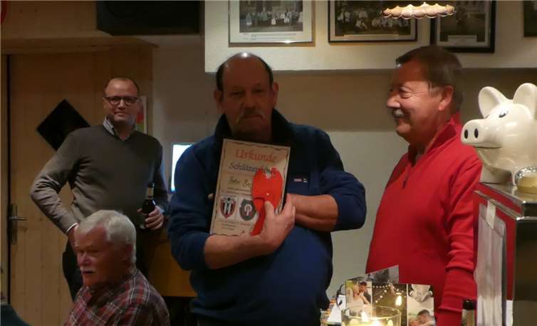 Peter Besgen ist der neue Schützenkönig.privat