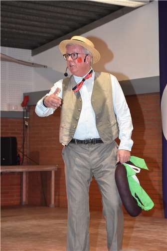 Peter Eich als „Speimannes“.