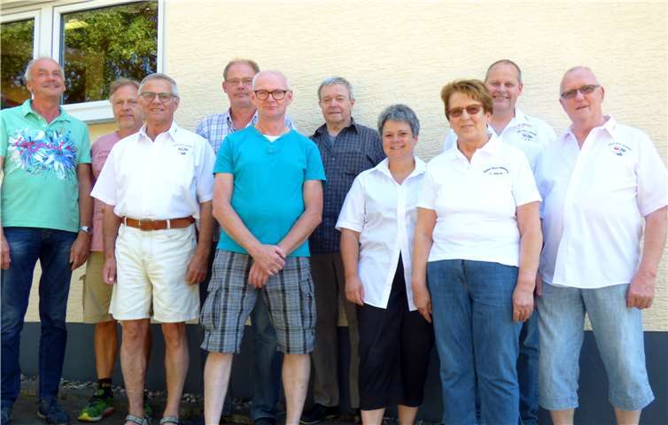 Peter Jelinski, Udo Bonn, Hanspeter Wester, Heribert Lodde, Otto Sonnenberg, Hans Stauf, Iris Zwick,Christa Sterzer, Dirk Dahlhäuser und Günter SterzerHans Hartenfels